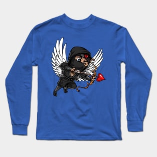 Ninja Cupid Long Sleeve T-Shirt